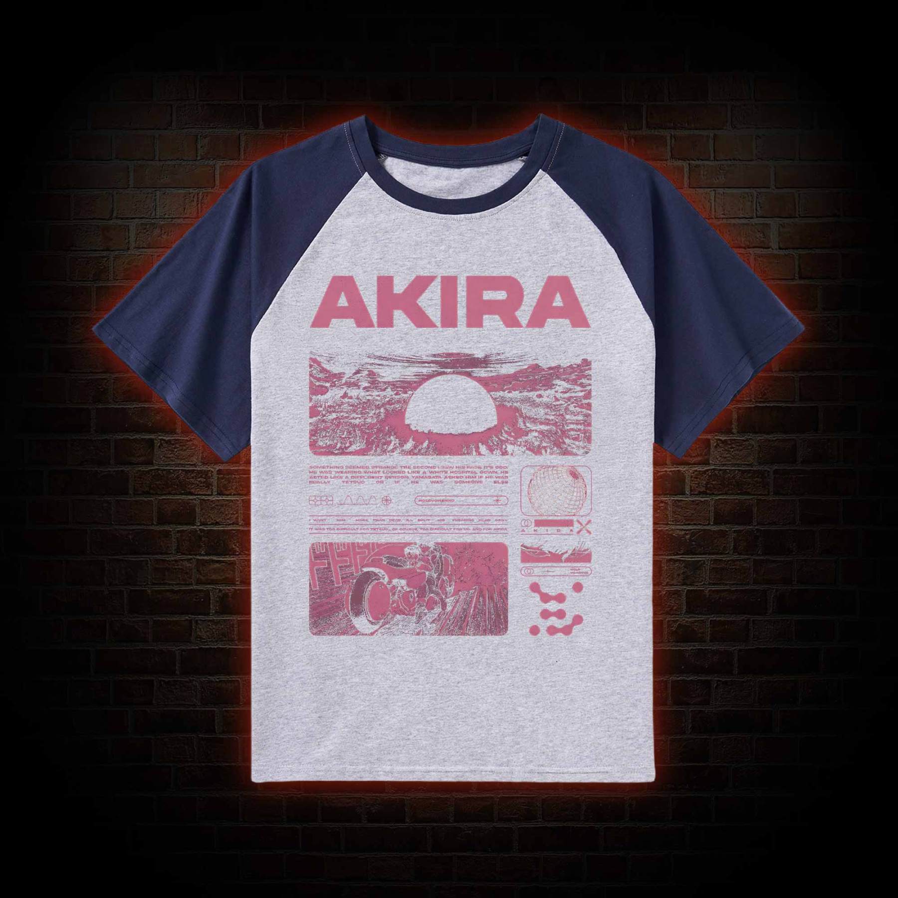 Signal Traced to Tokyo! Raglan T-shirt