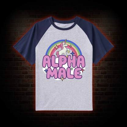 Alpha Male Raglan T-shirt