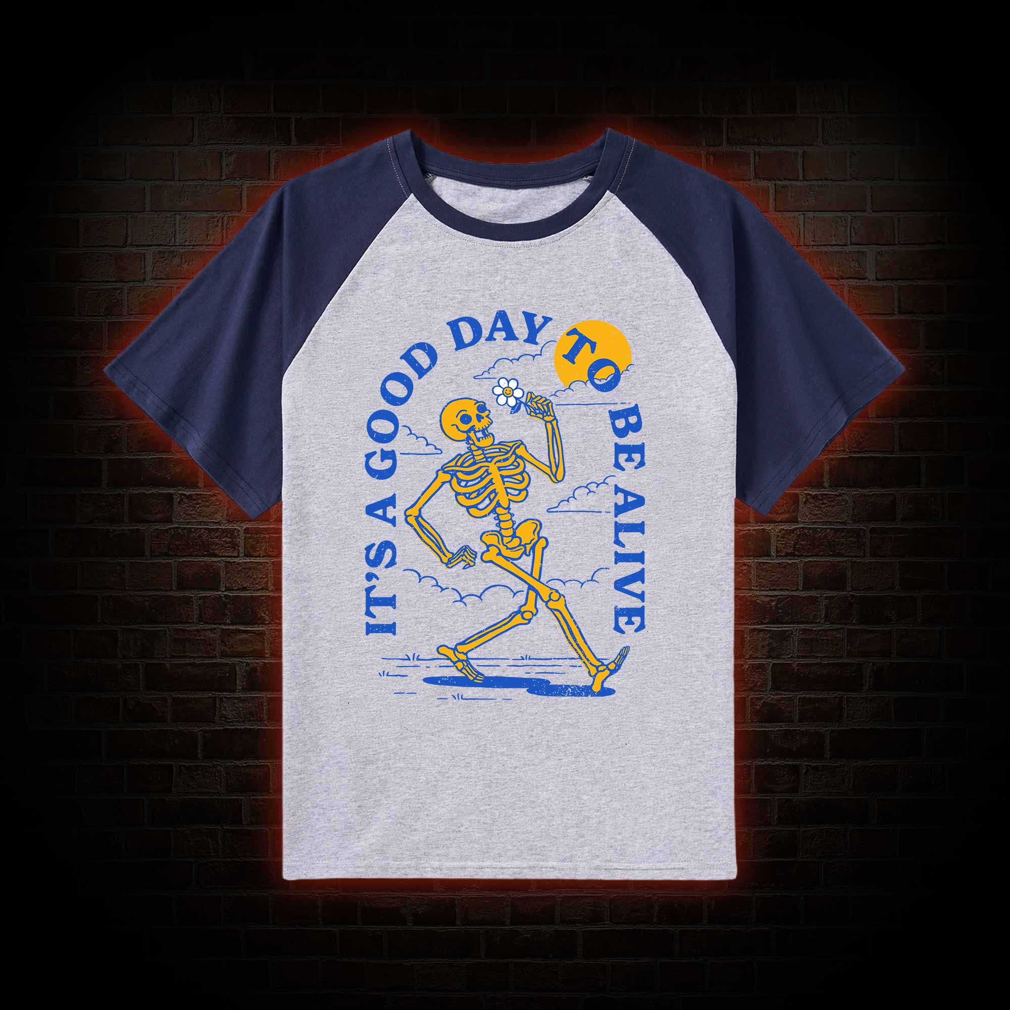 It's A Good Day To Be Alive Raglan T-shirt