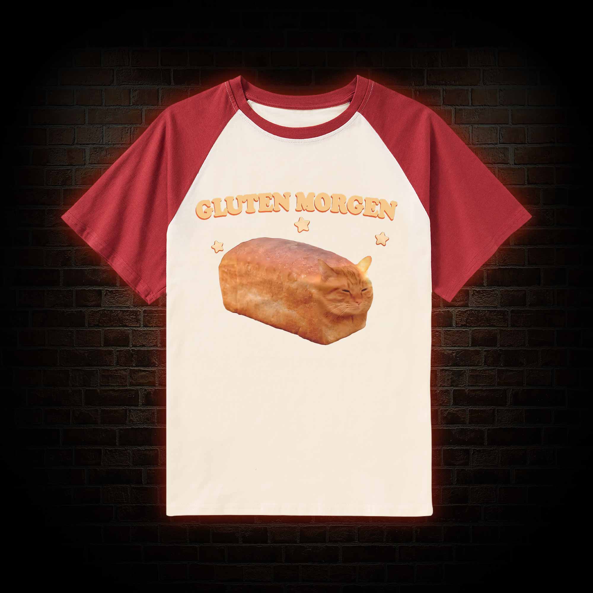 Silly Cats Raglan T-shirt