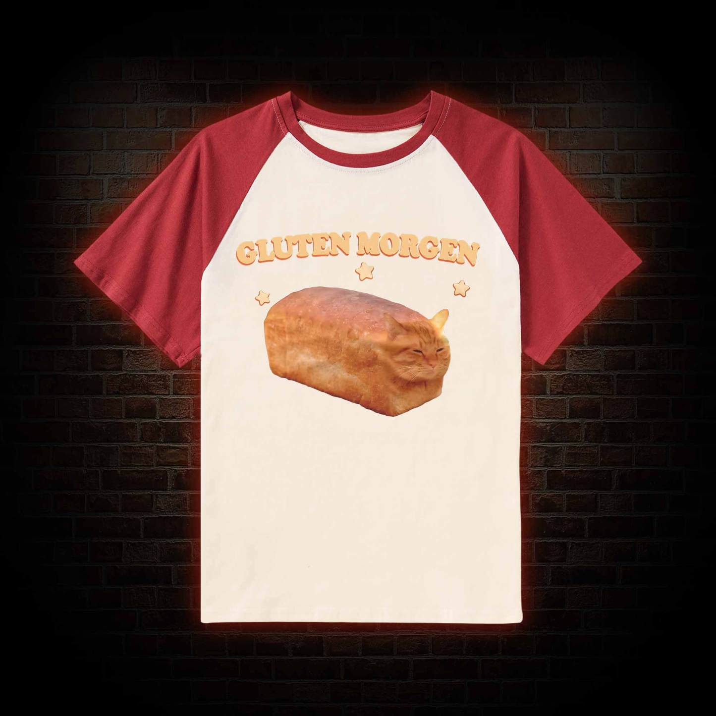 Silly Cats Raglan T-shirt