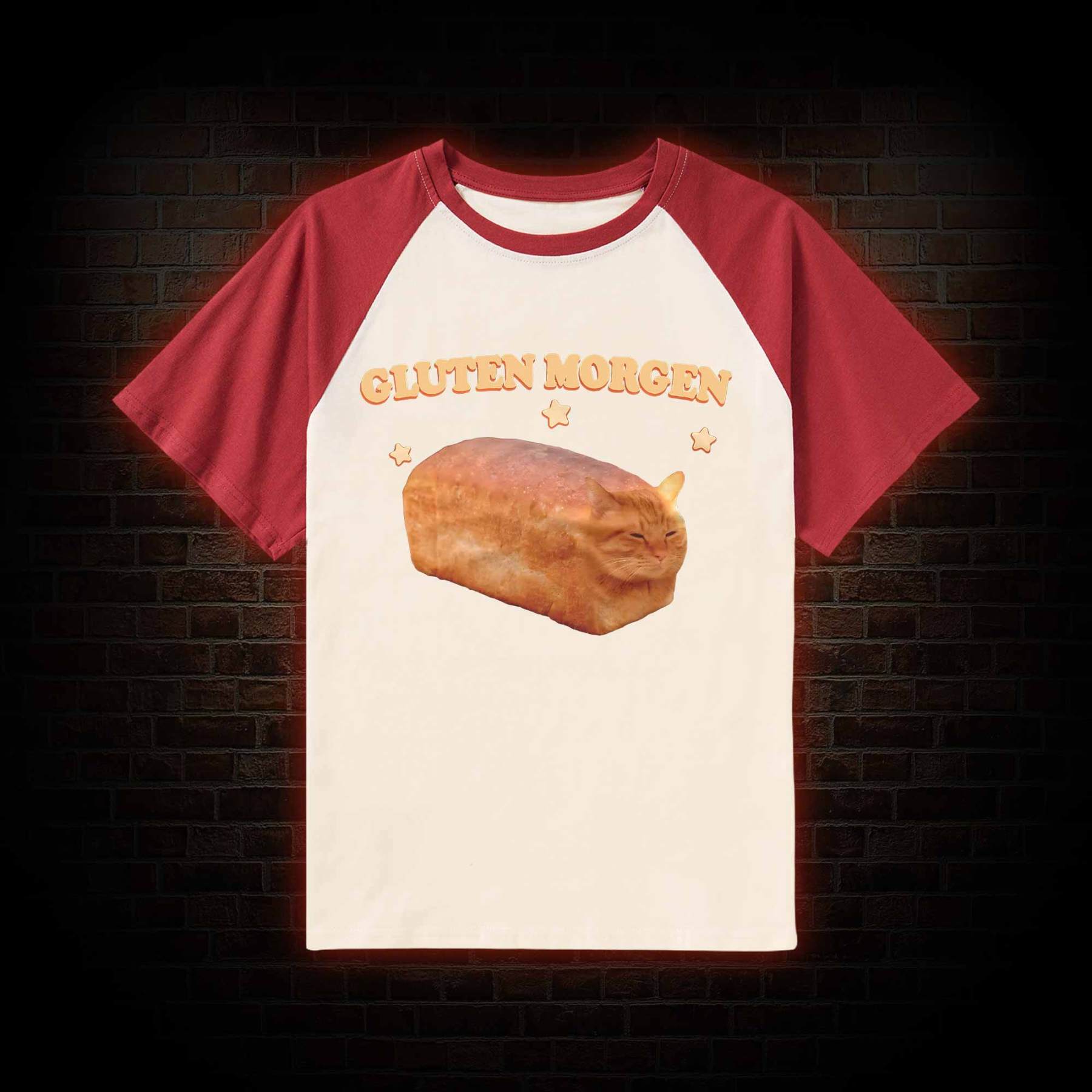 Silly Cats Raglan T-shirt