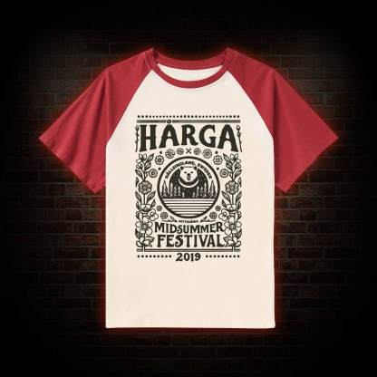 Midsummer Festival Raglan T-shirt
