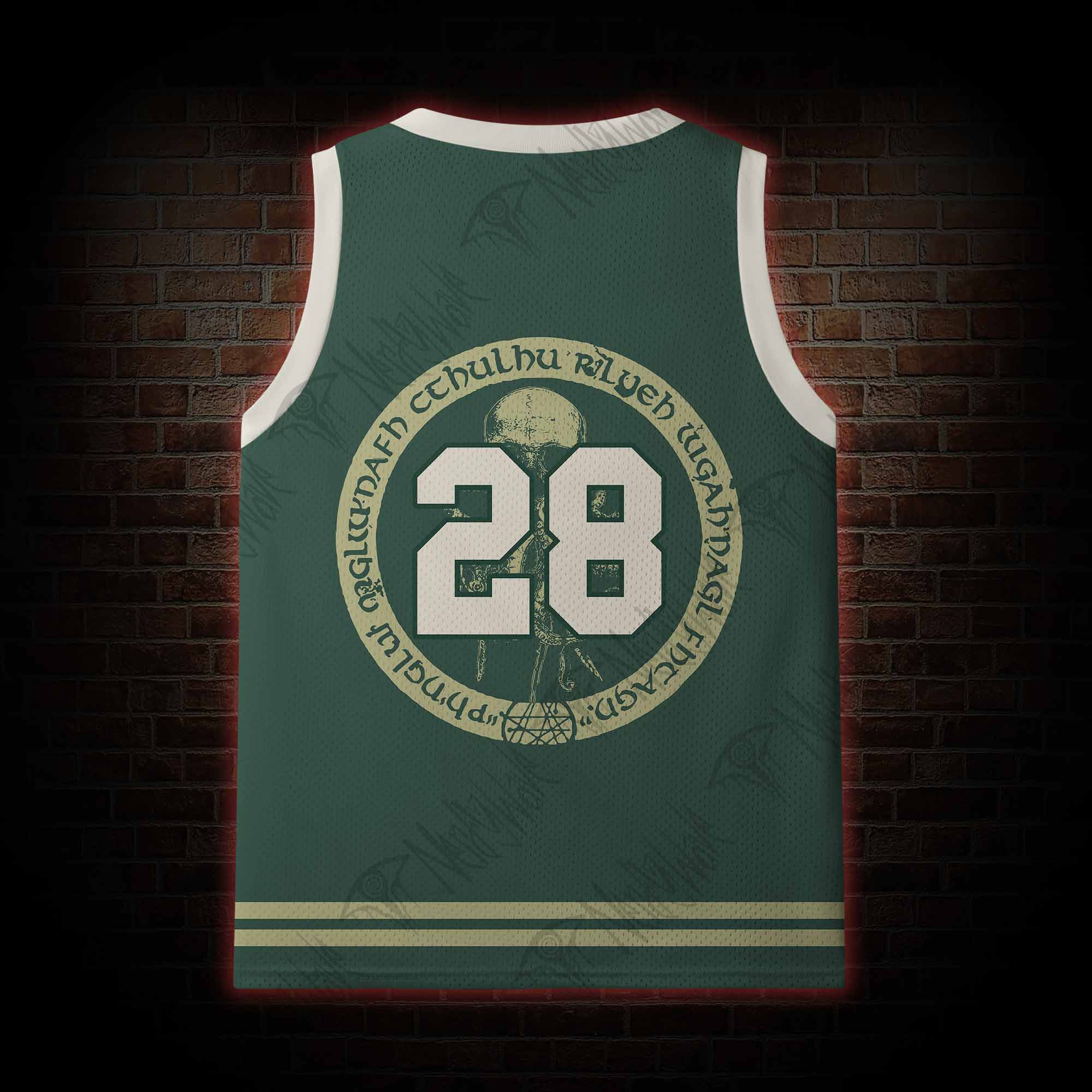 Cthulhu Vintage Mesh Jersey Tank Top