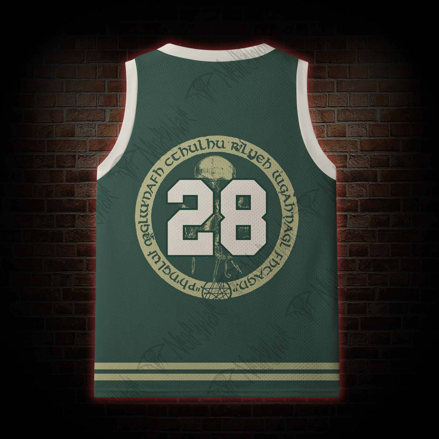 Cthulhu Vintage Mesh Jersey Tank Top