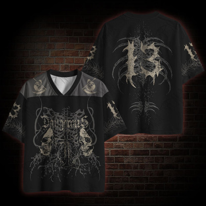 Double Skull Mesh Jersey