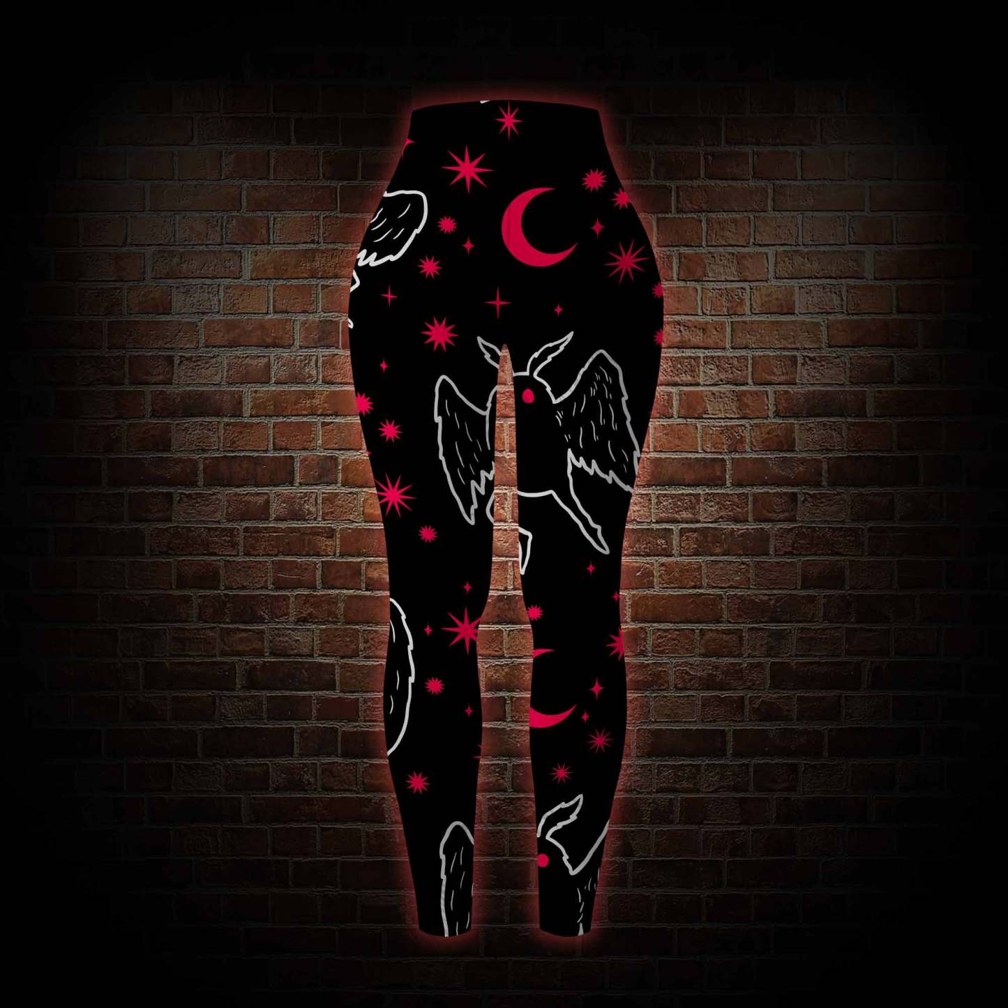 Mothman Night Women's Tight-Fitting Pants