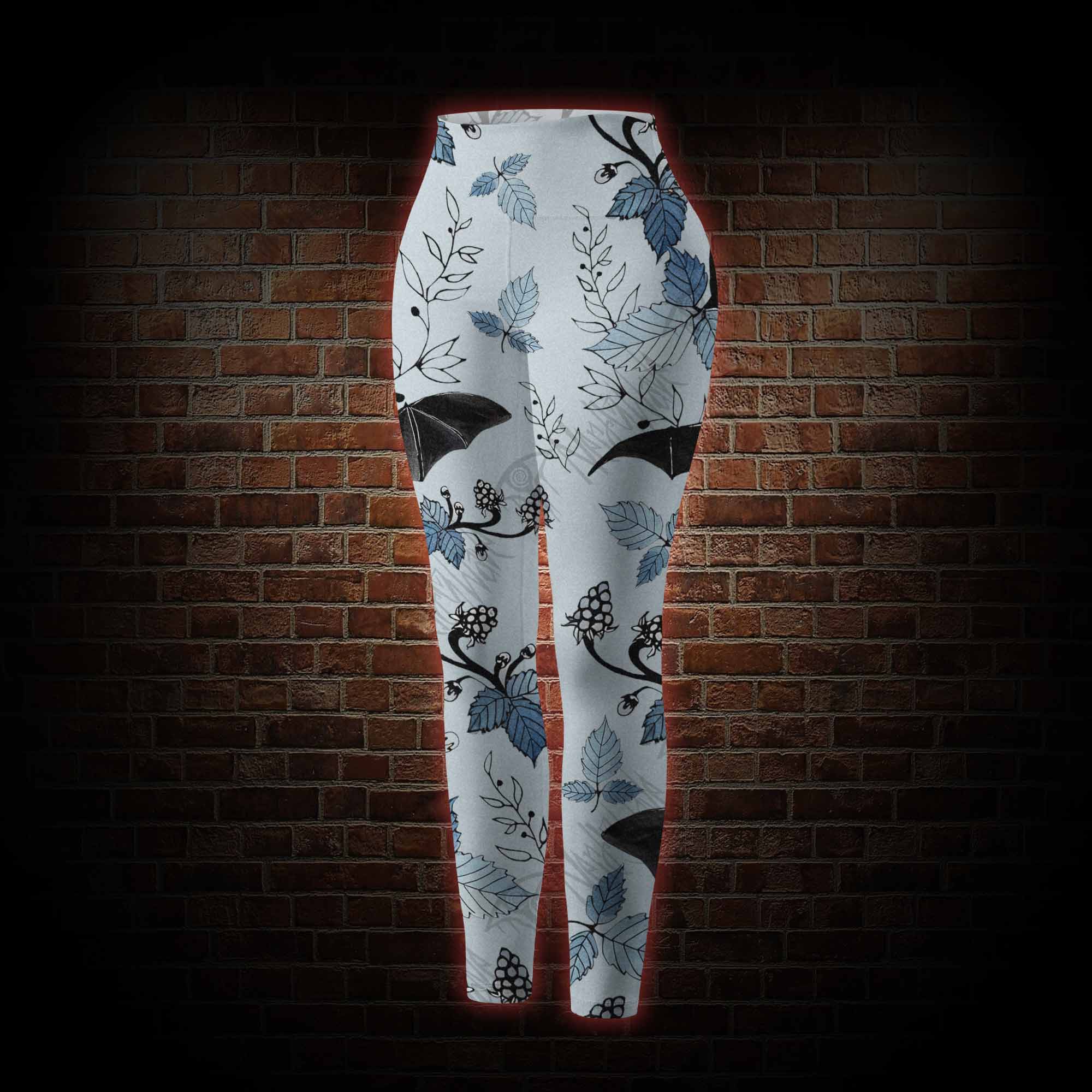 Flying Bats Women's Tight-Fitting Pants