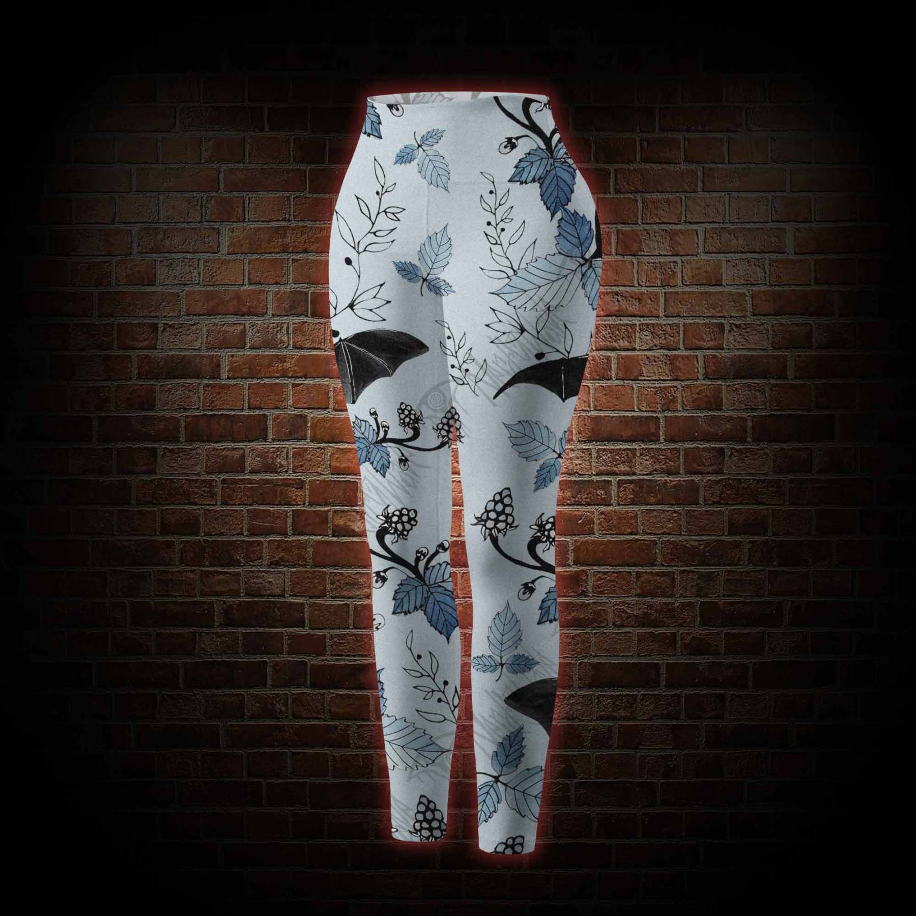 Flying Bats Women's Tight-Fitting Pants