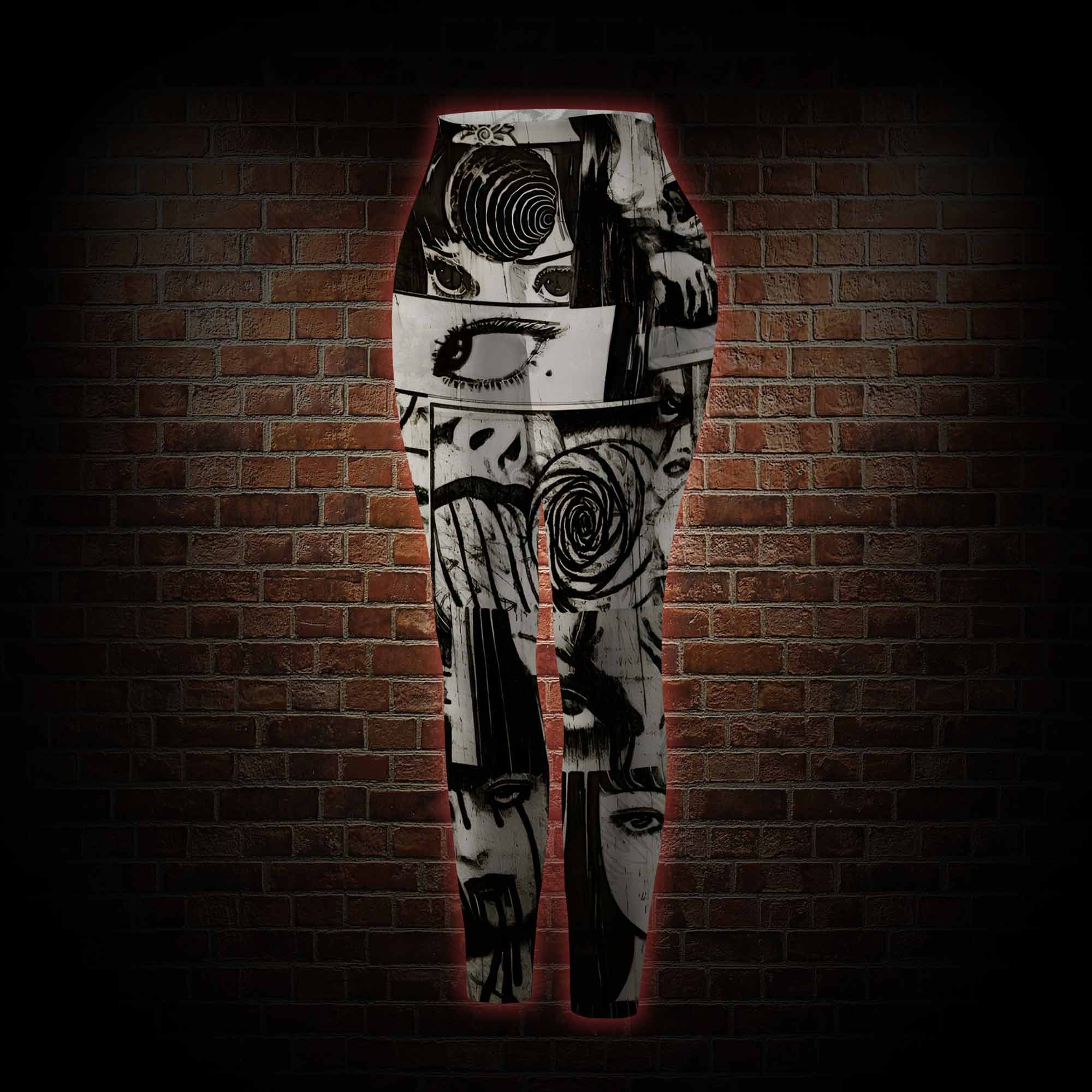 Eyes of Horrors Women's Tight-Fitting Pants