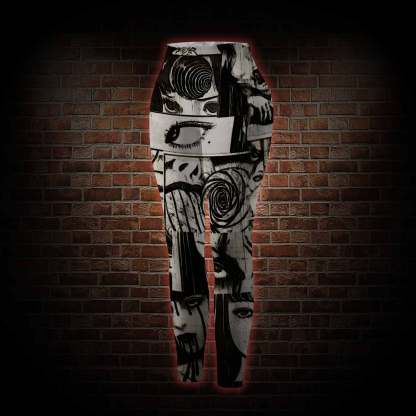 Eyes of Horrors Women's Tight-Fitting Pants