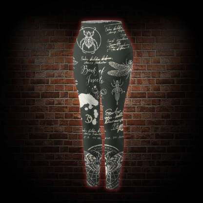 Retro Insects Women's Tight-Fitting Pants