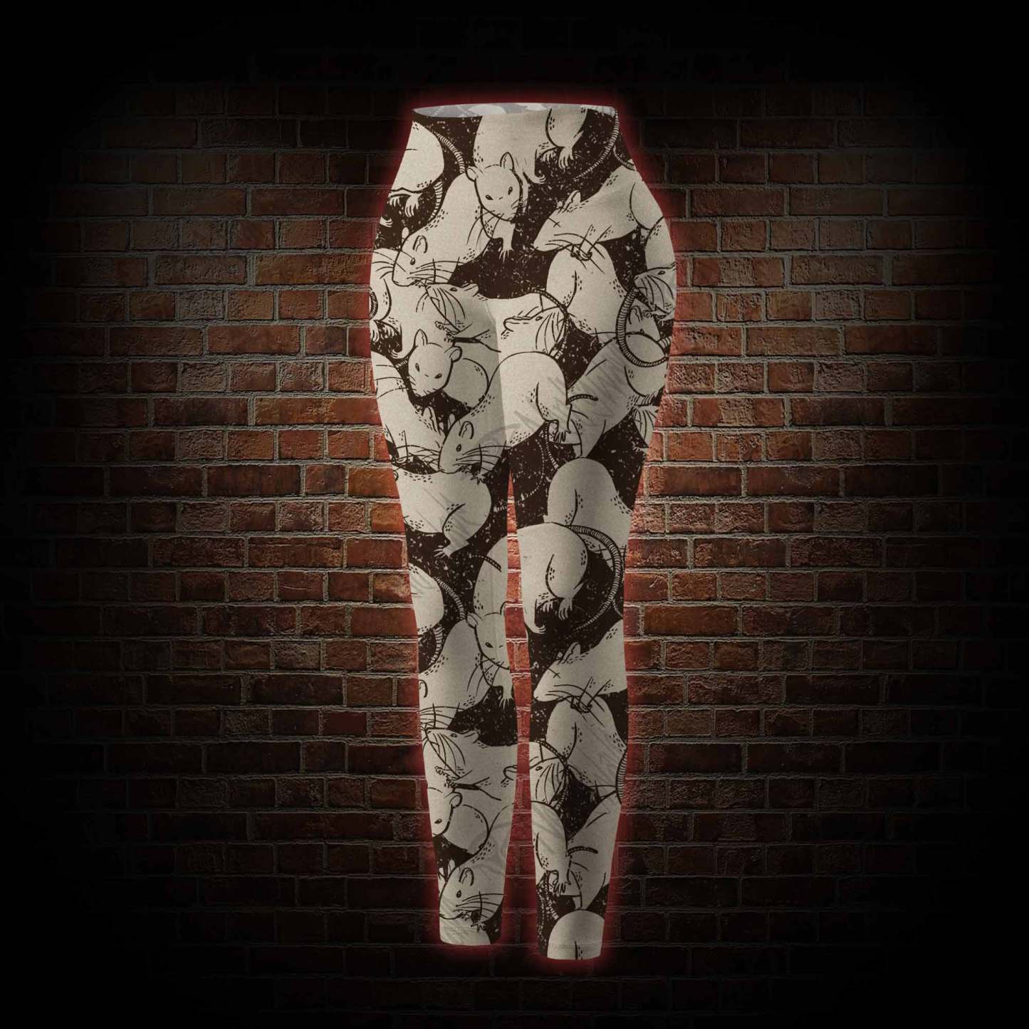 Black Death Women's Tight-Fitting Pants