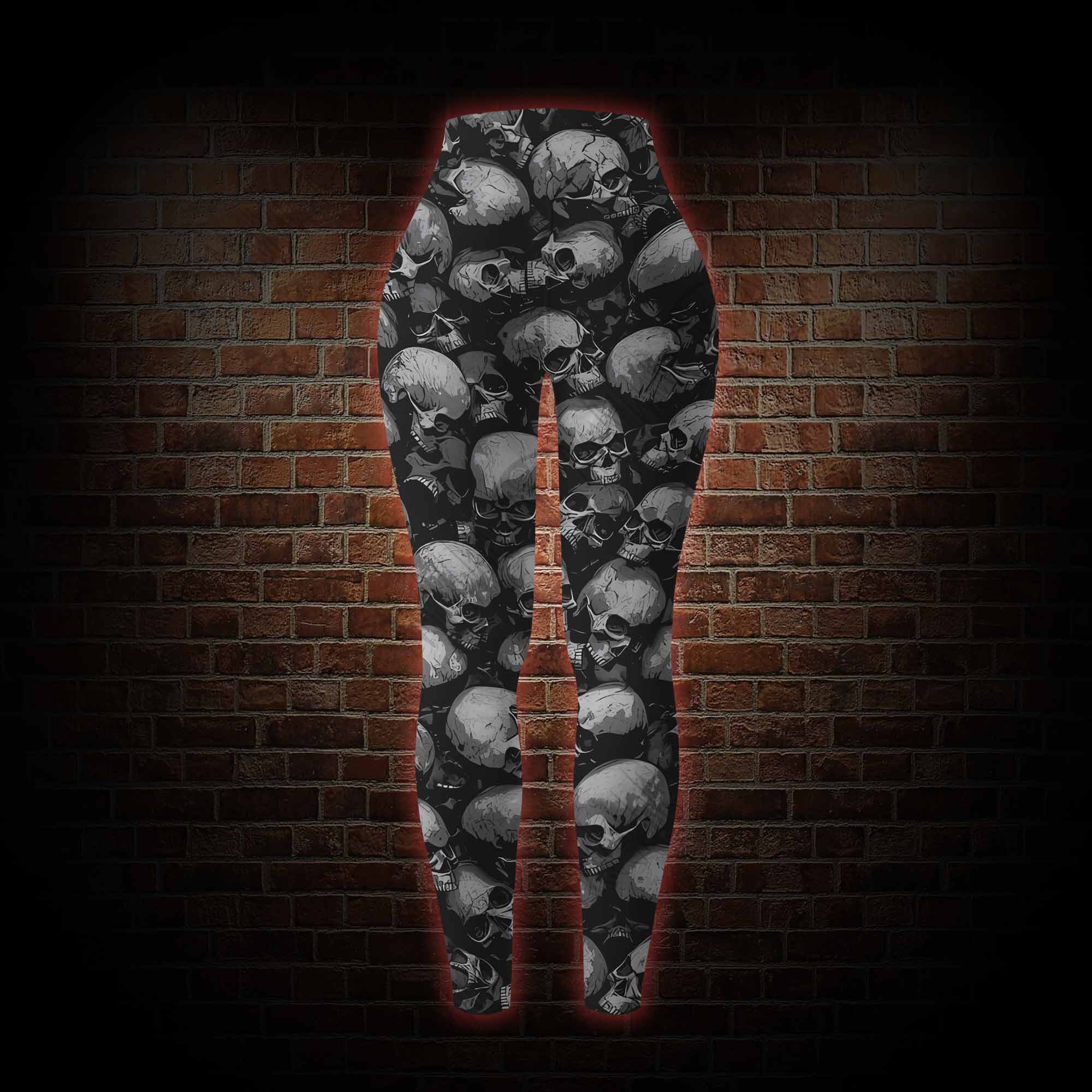 Skulls Women's Tight-Fitting Pants