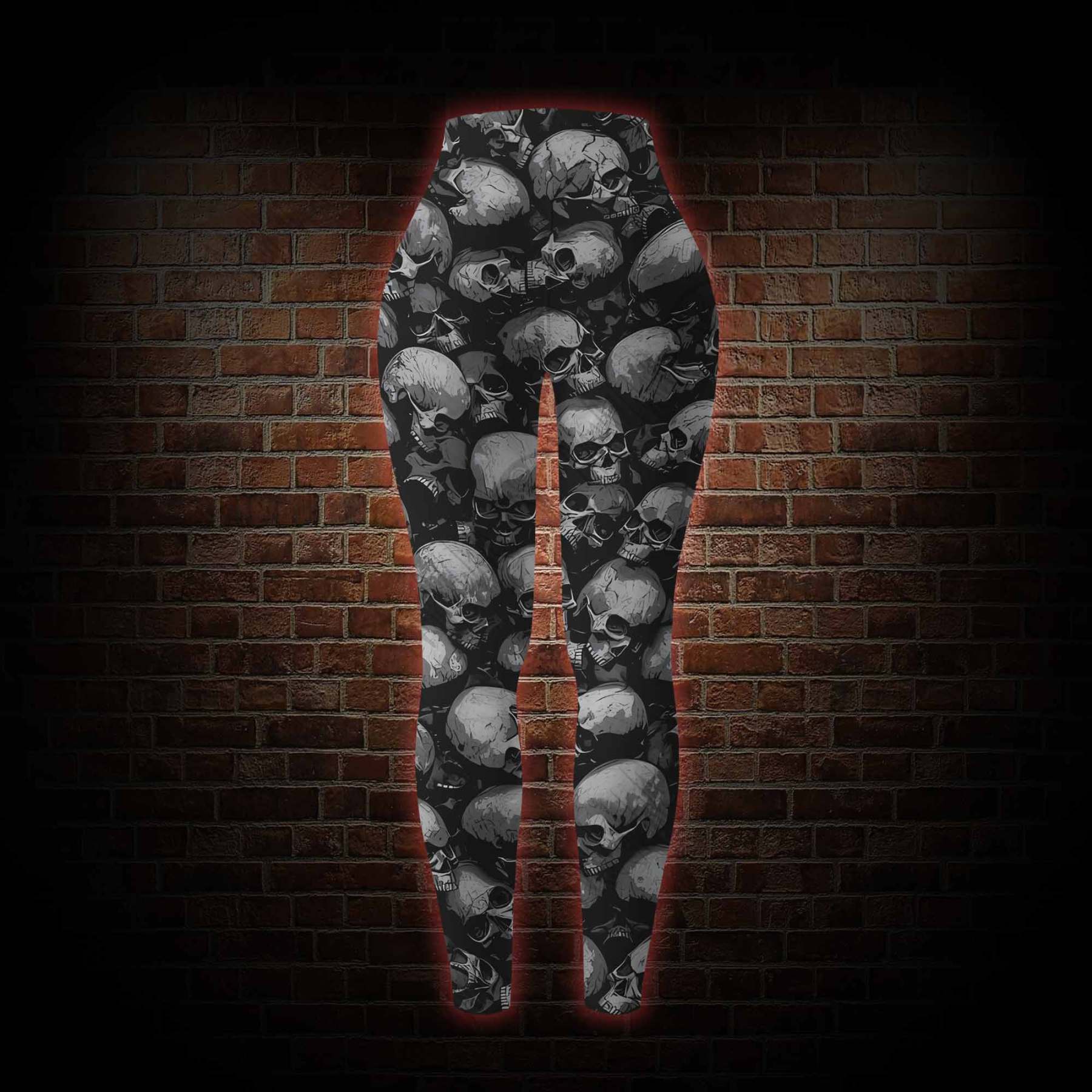 Skulls Women's Tight-Fitting Pants