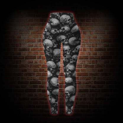 Skulls Women's Tight-Fitting Pants