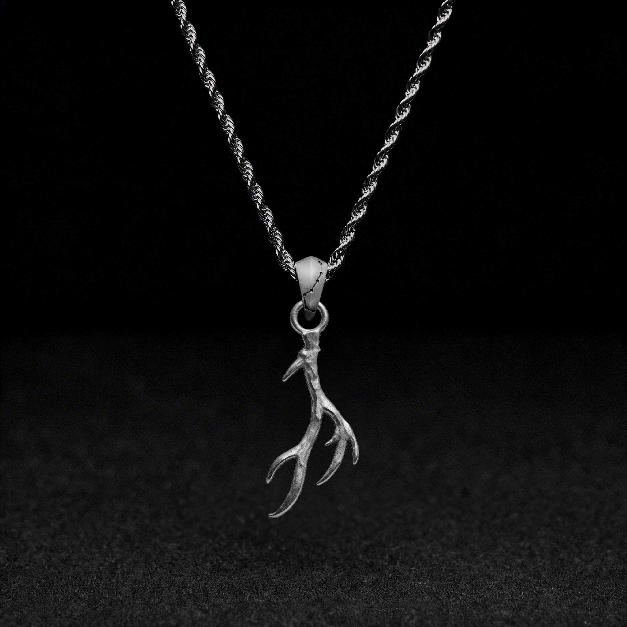 Deer Antler Sculptural Necklace