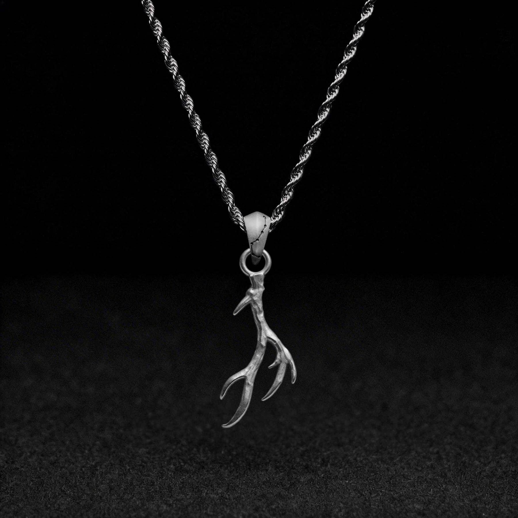 Deer Antler Sculptural Necklace