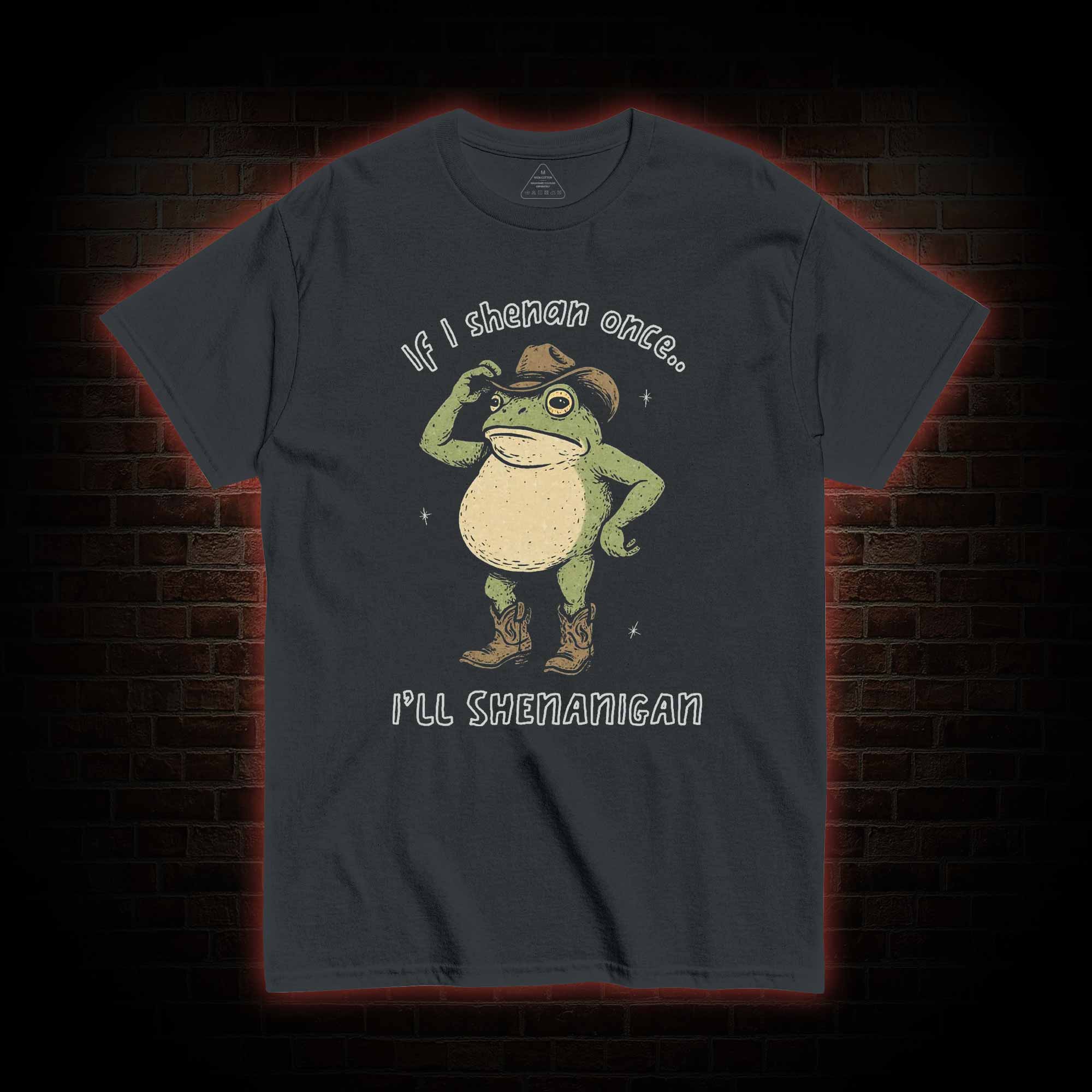 If I Shenan once... I'll Shenanigan T-shirt