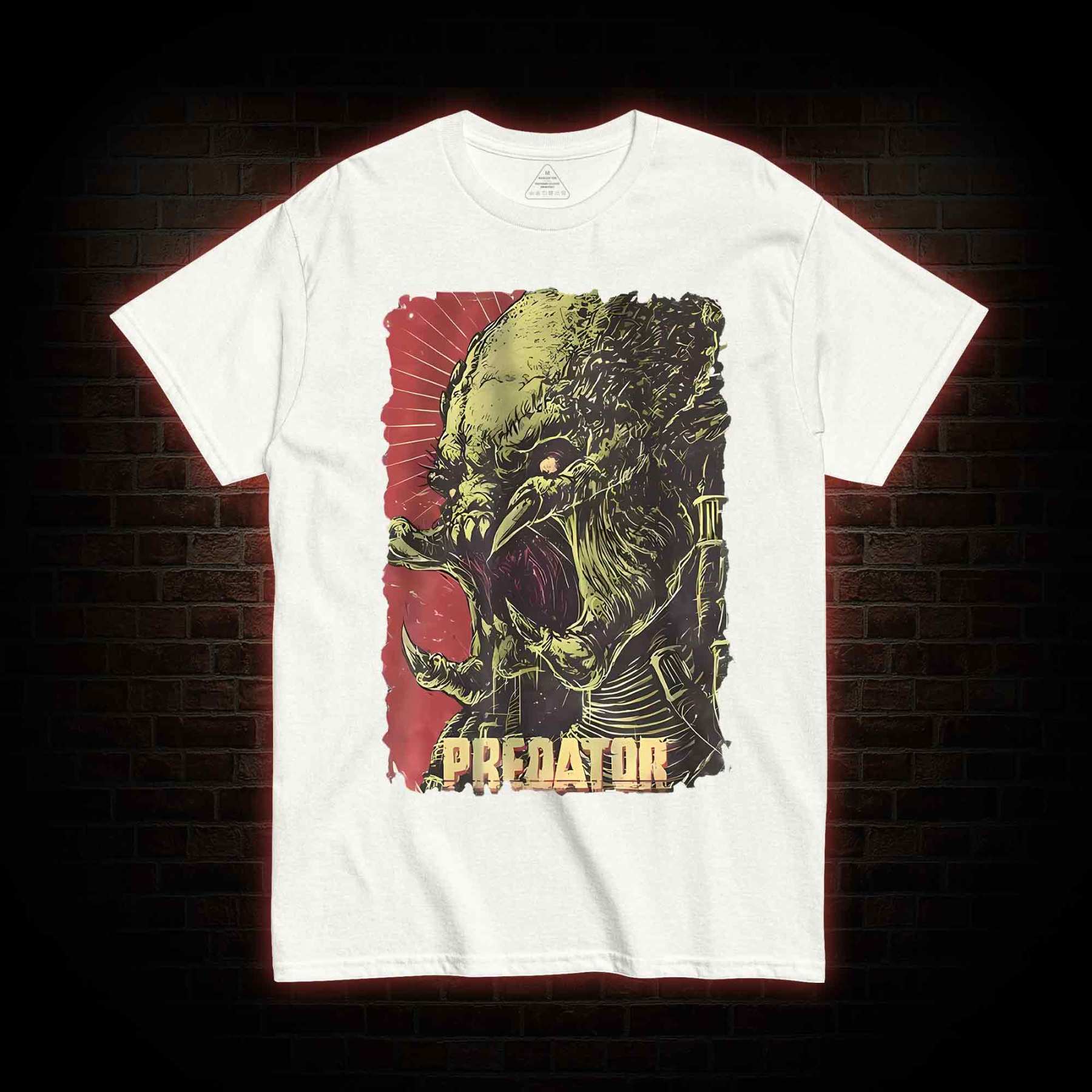 Alien Vs Alien Hunter Vintage Movie T-shirt