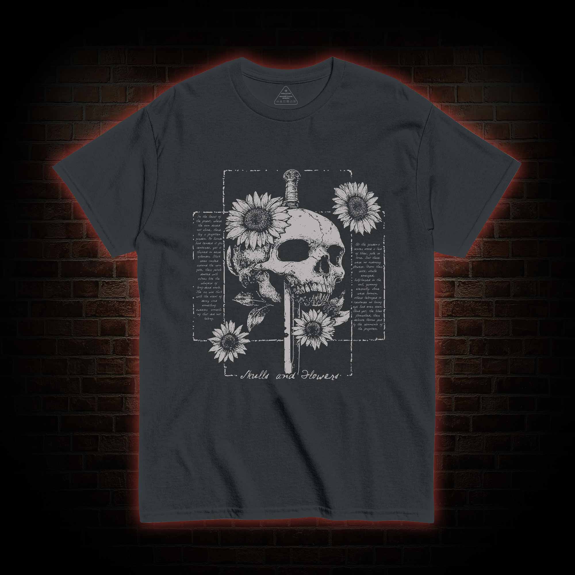 Skull and Sunflower T-shirt