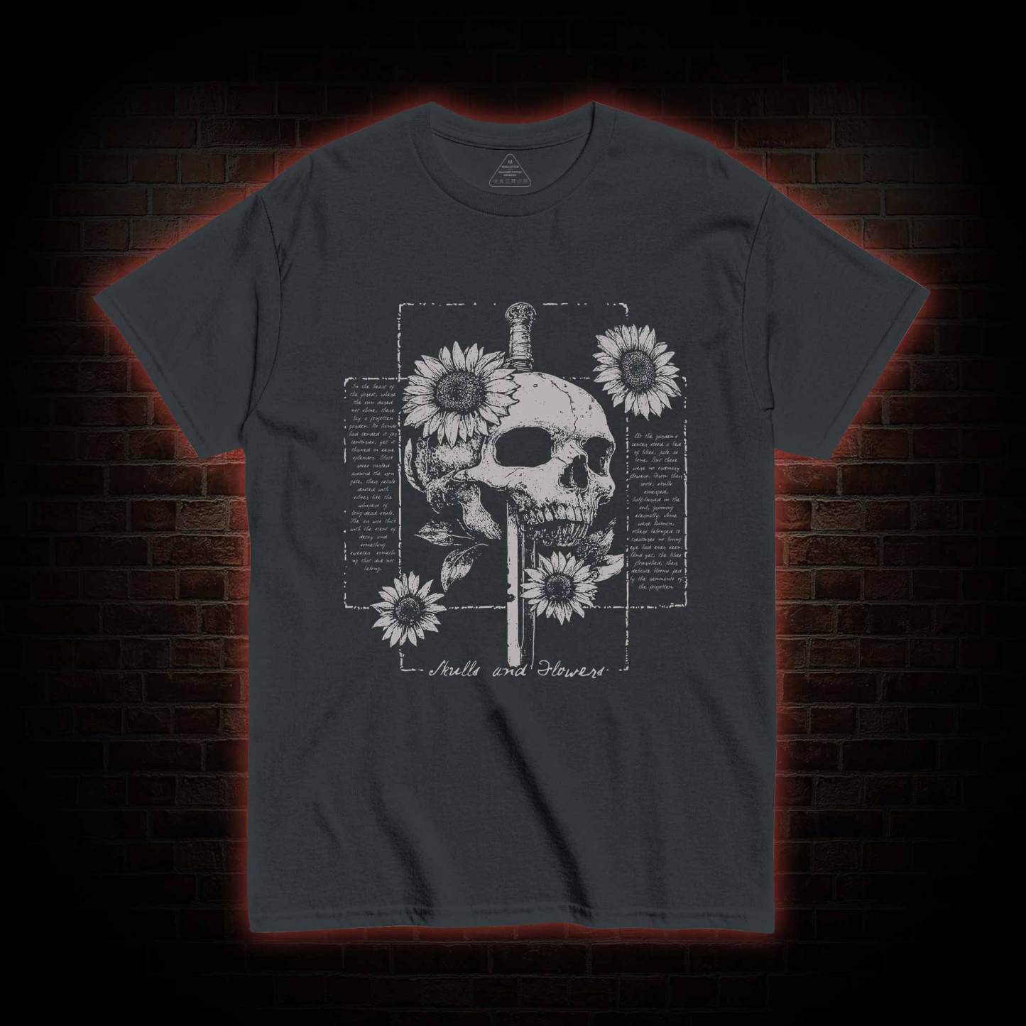 Skull and Sunflower T-shirt