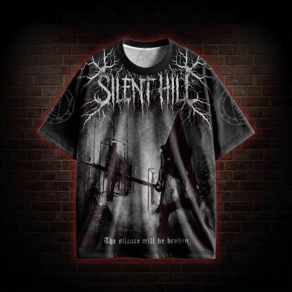 Retro Pyramid Head Graphic T-shirt