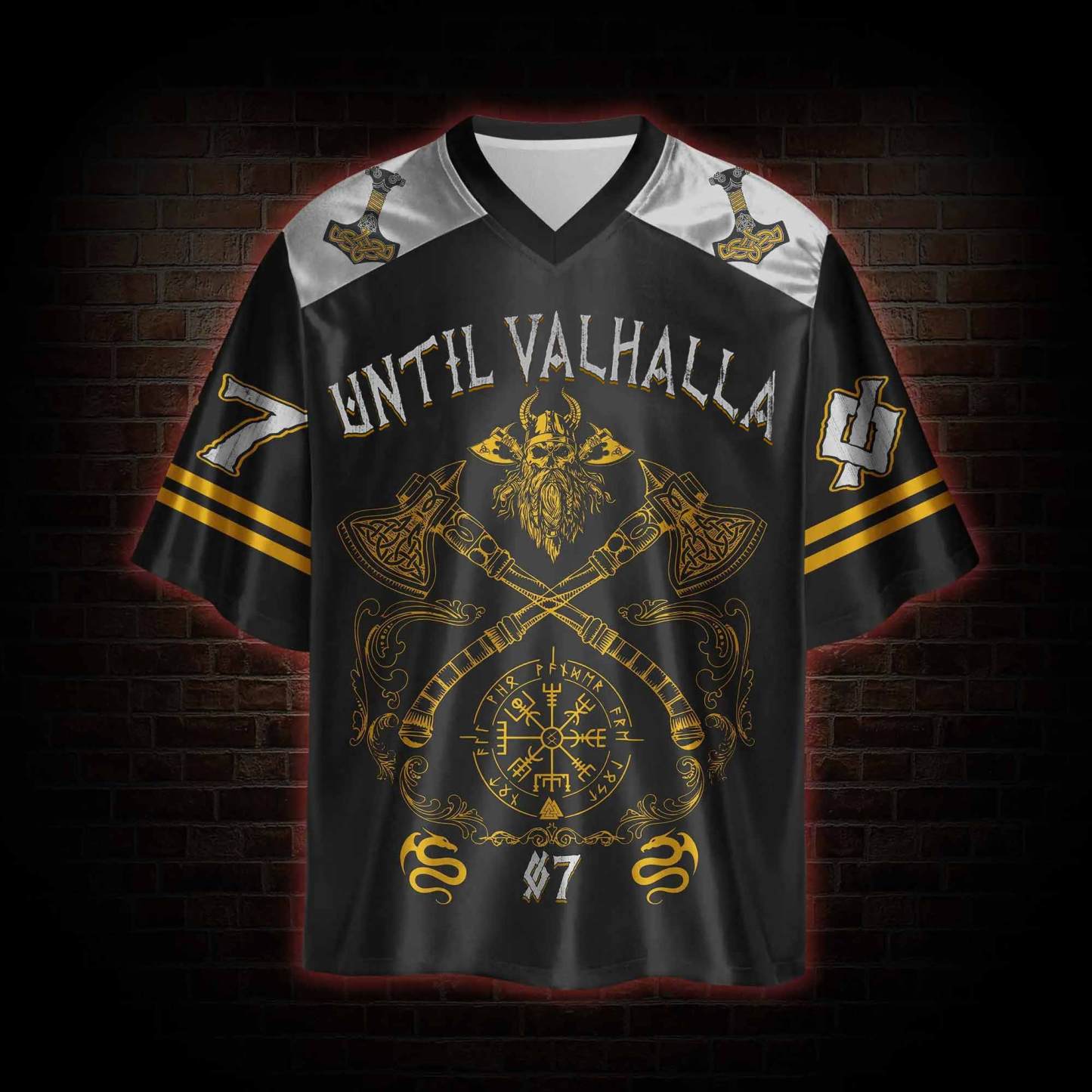 Til Valhalla Shiny Oversized Jersey