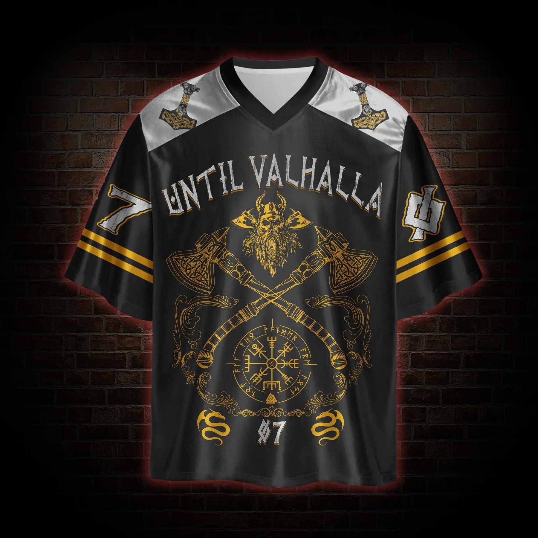 Til Valhalla Shiny Oversized Jersey