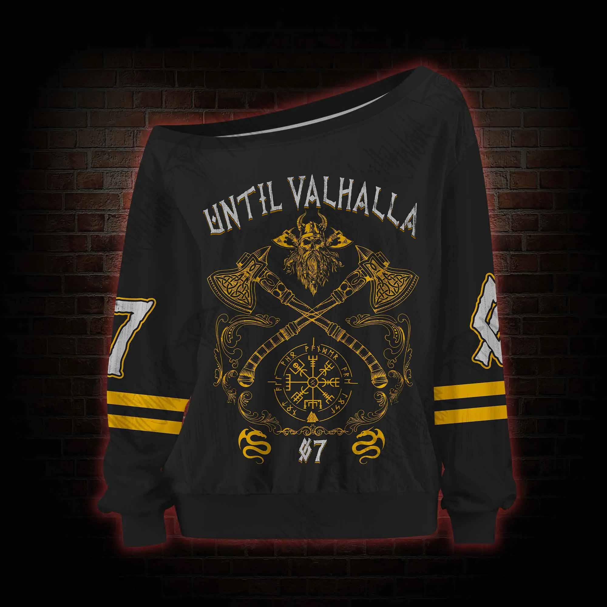 Until Valhalla Off Shoulder Jersey
