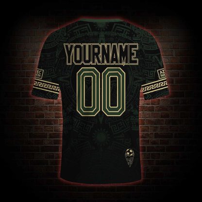 Personalized Mexico Sun God Football Jersey