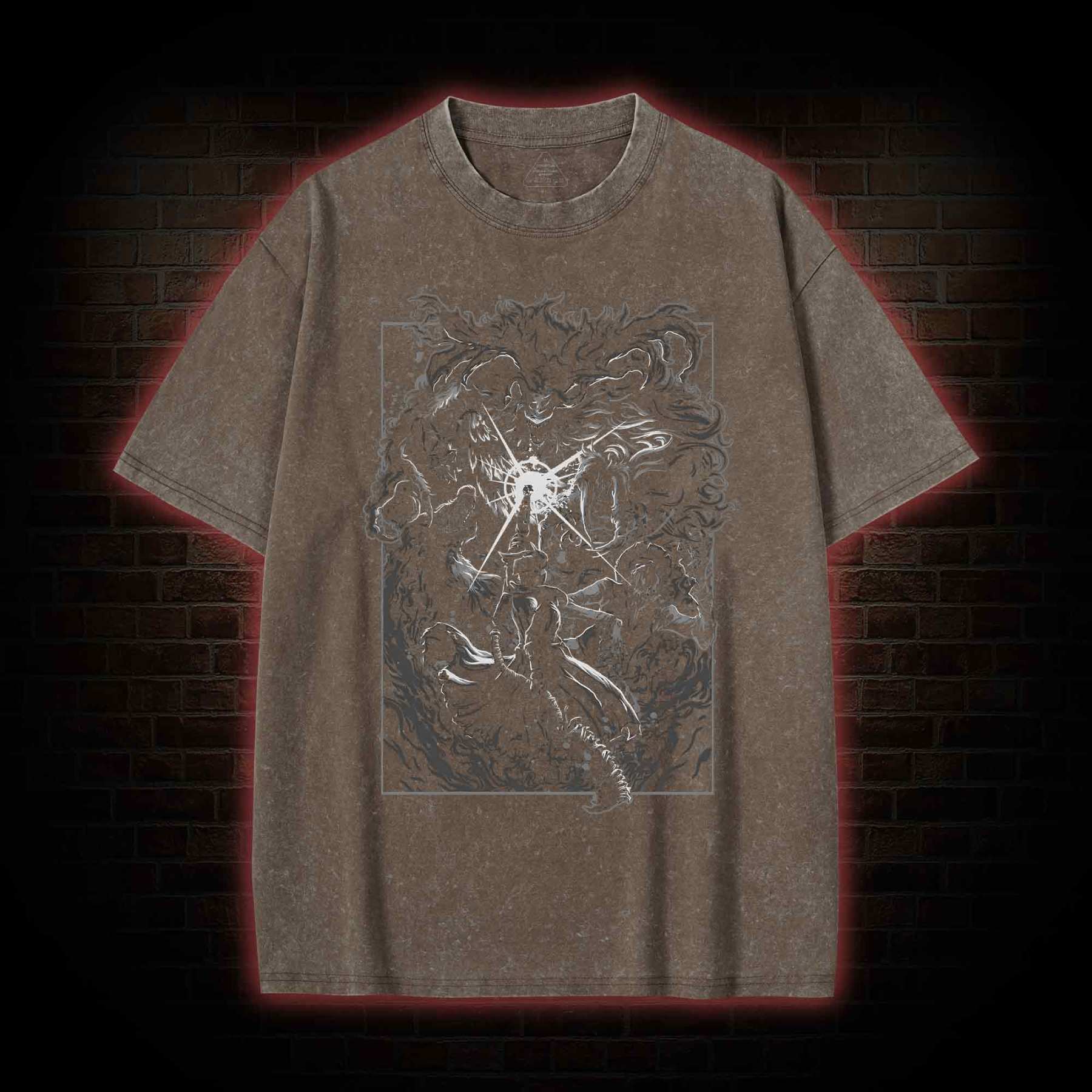 Hunter And Beast Washed T-Shirt