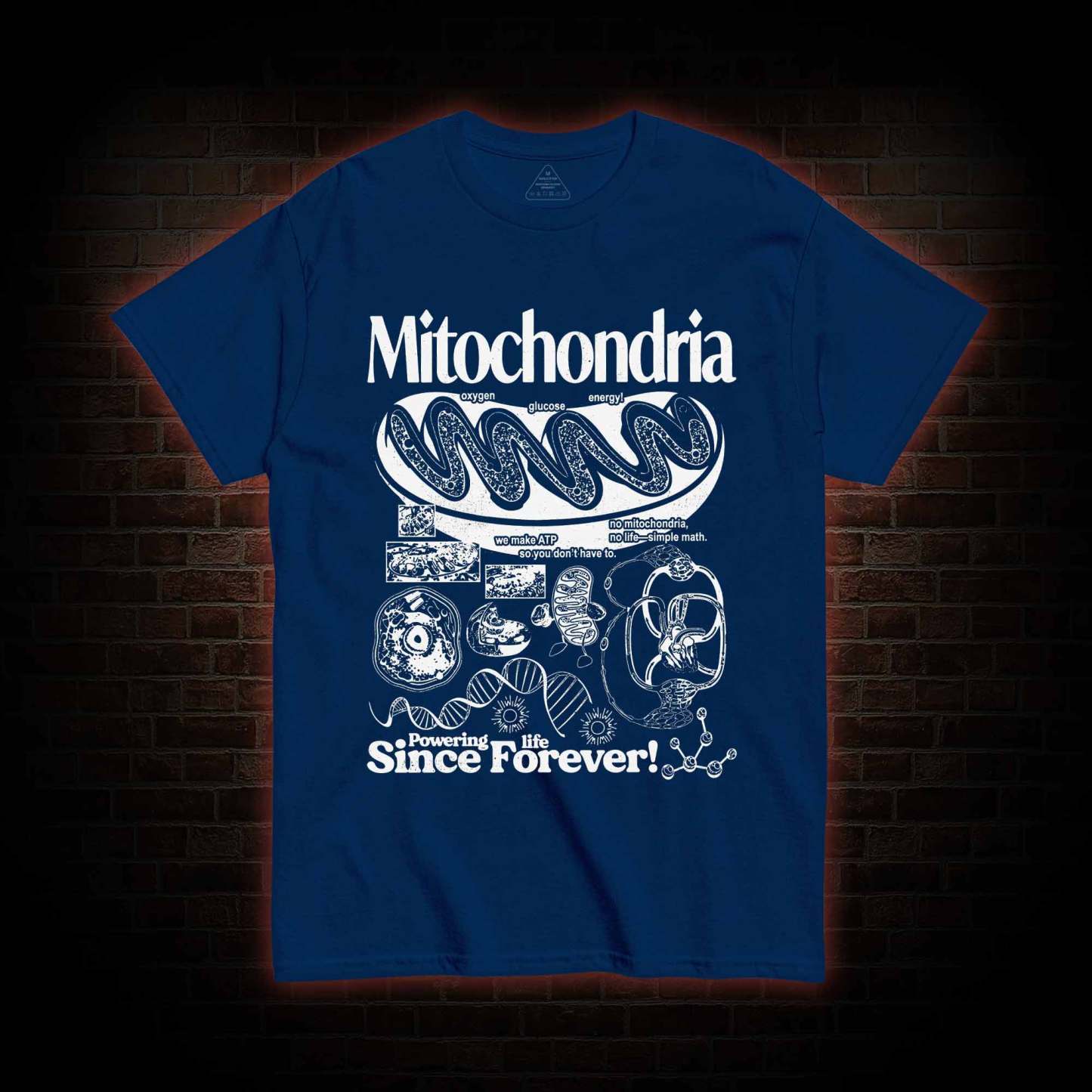 Mitochondria Vintage T-shirt