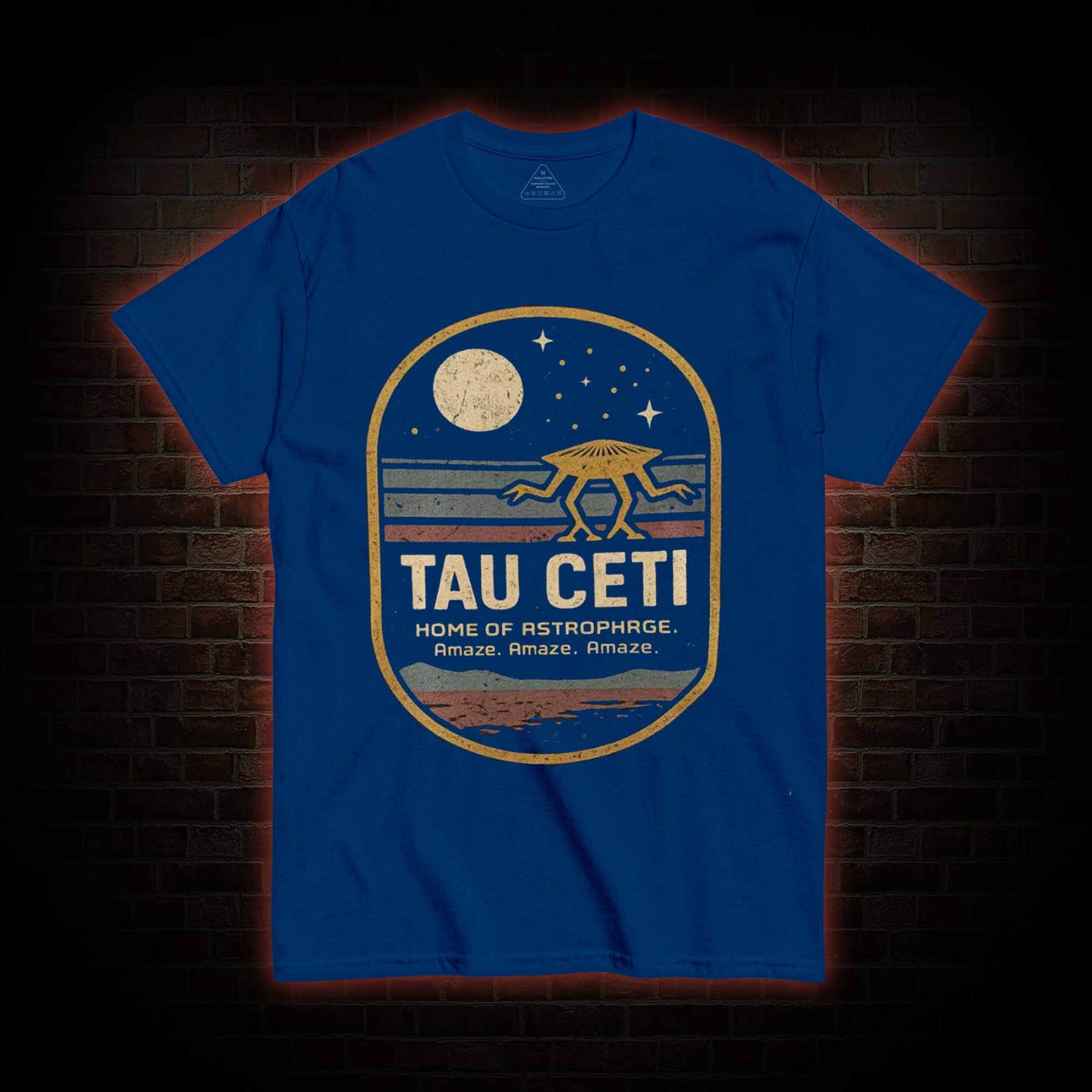 Retro Tau Ceti T-shirt