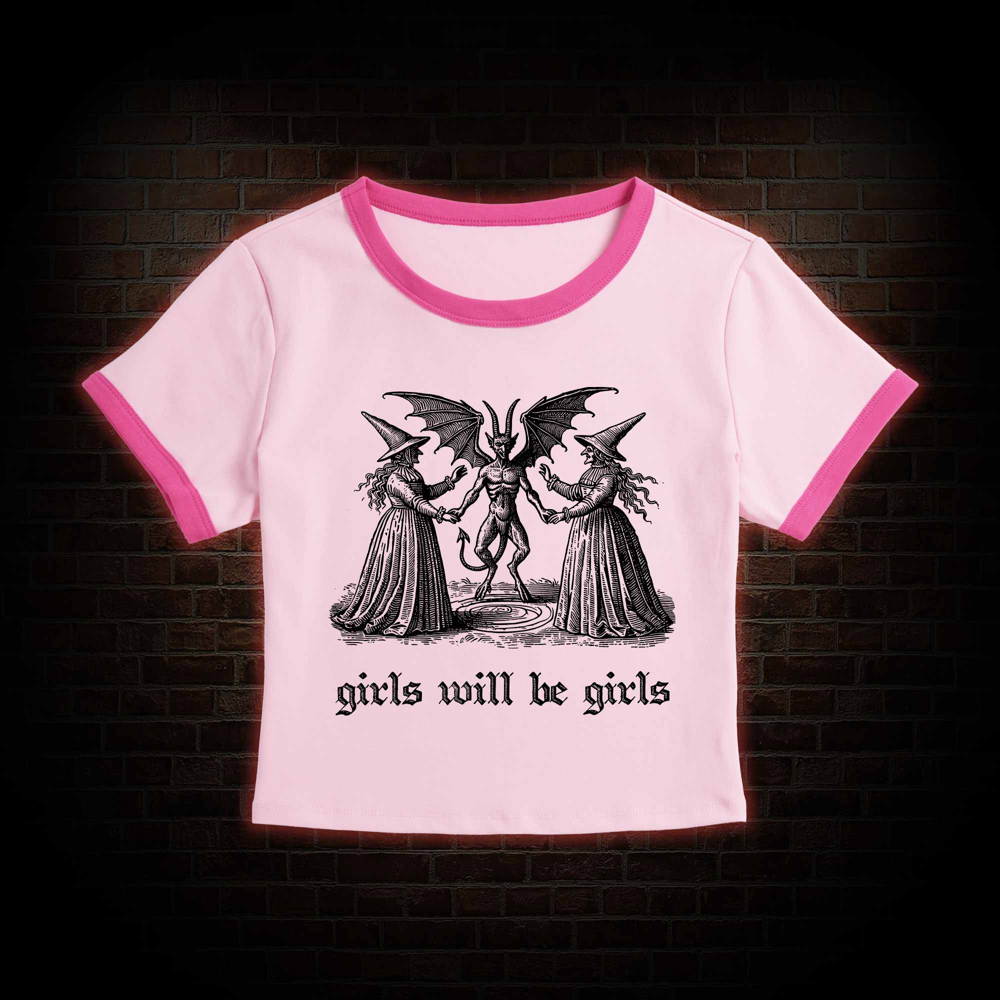 Girls Will Be Girls Baby Tee