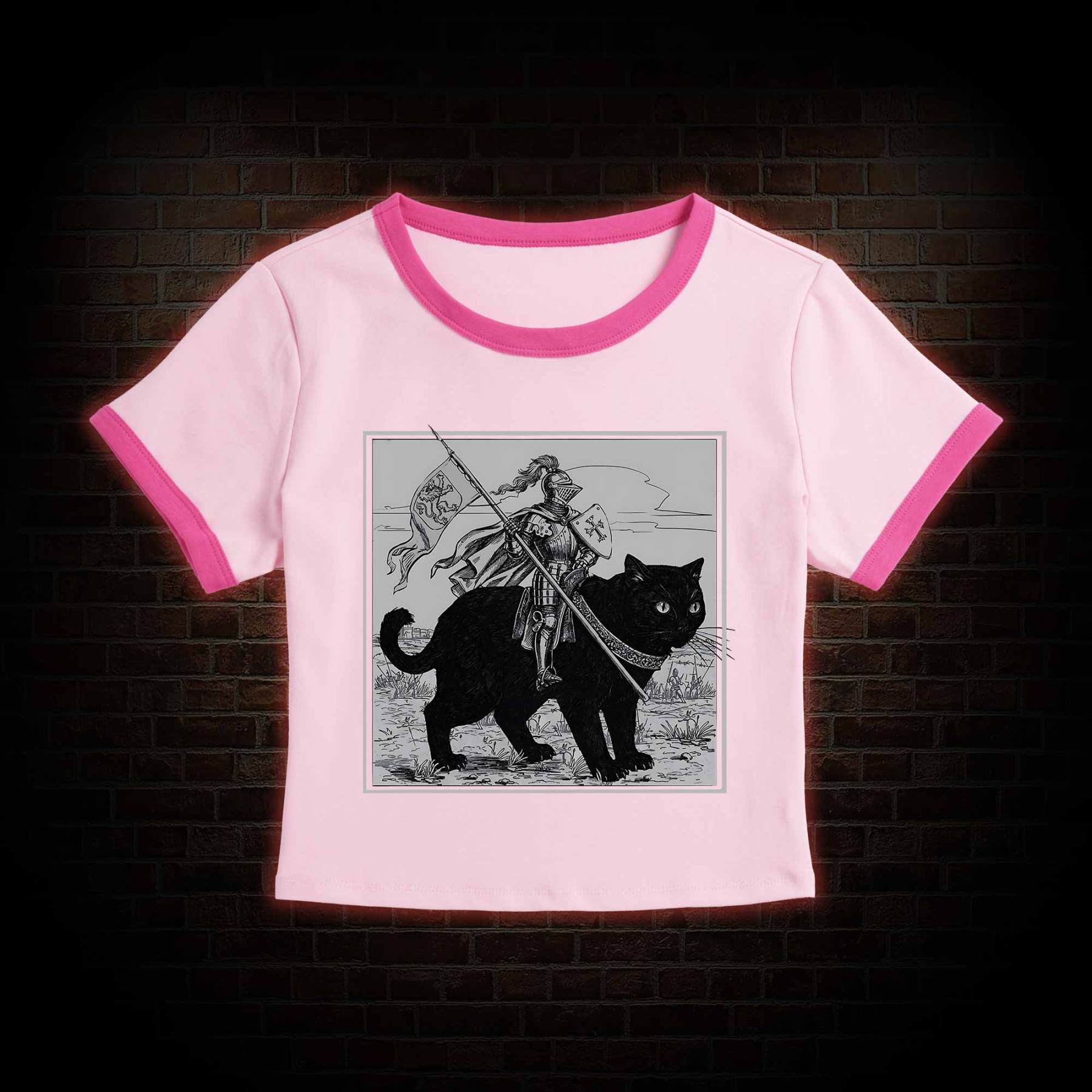 Medieval Knight Baby Tee