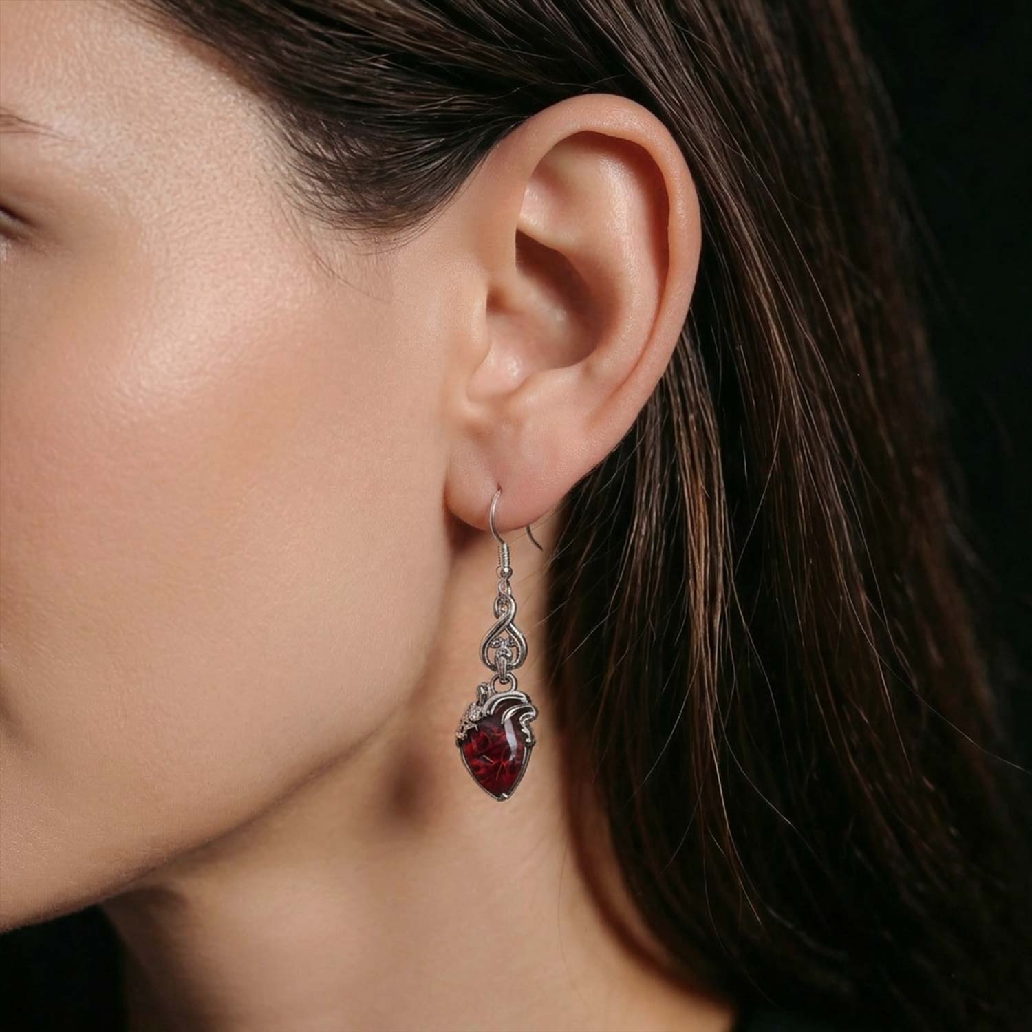 Bleeding Heart Earrings