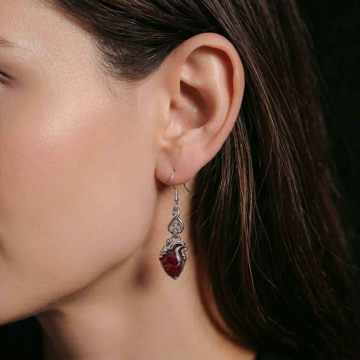 Bleeding Heart Earrings