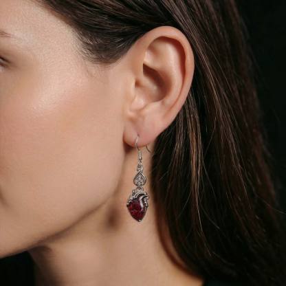 Bleeding Heart Earrings