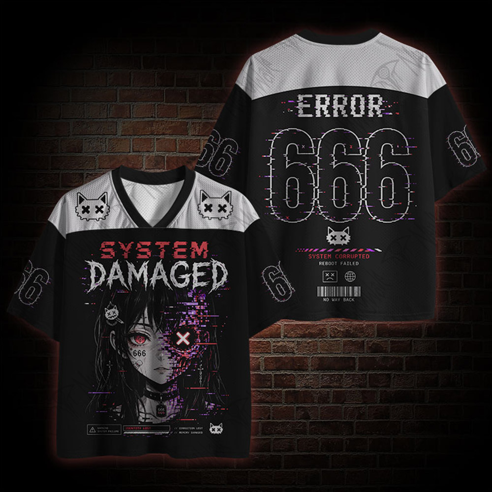 Ststem Damage Mesh Jersey