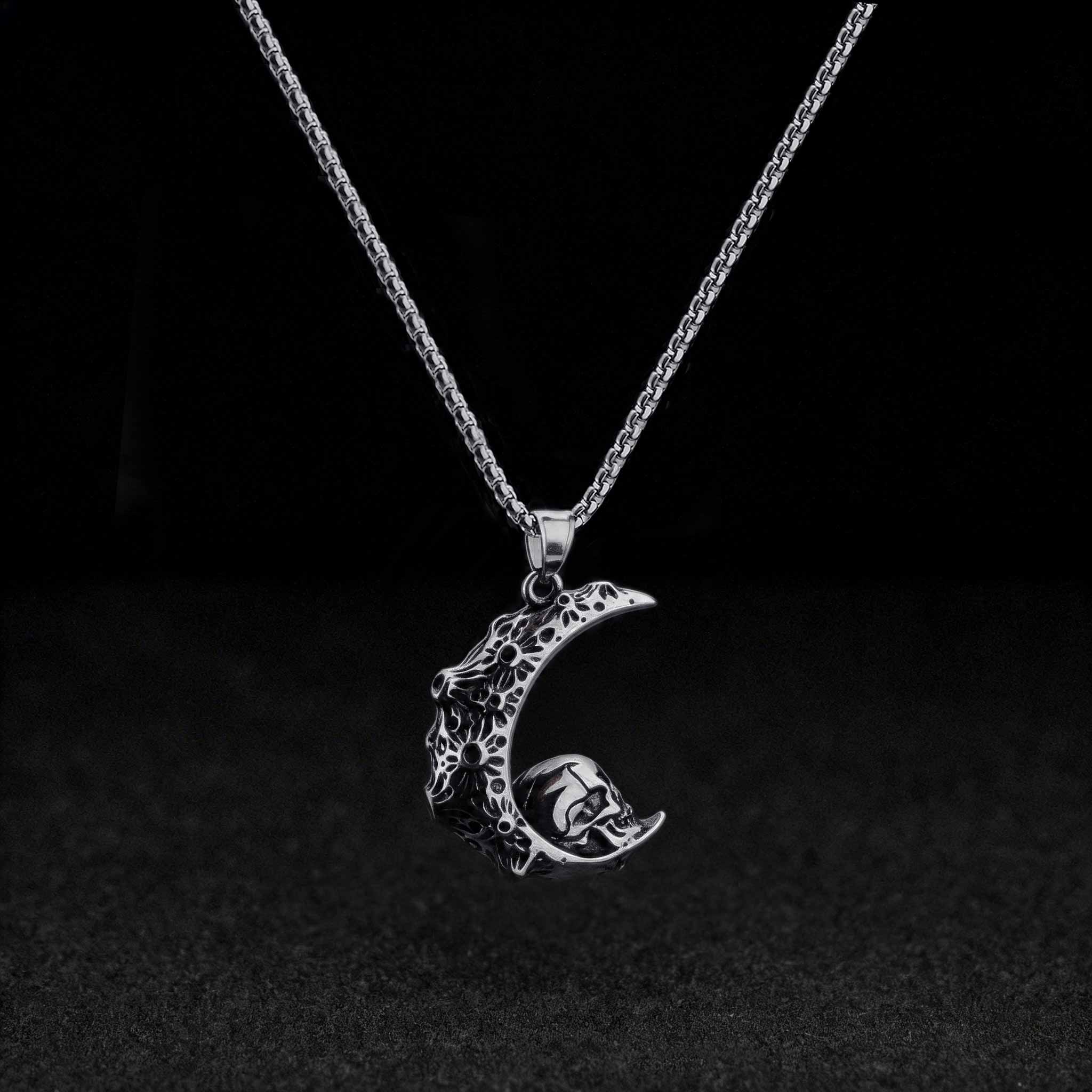 Death Moon Necklace