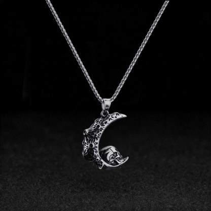 Death Moon Necklace
