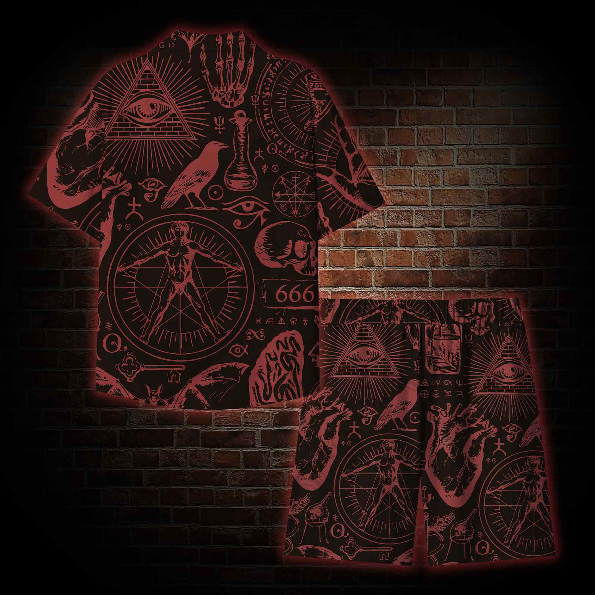 Occultism Lightweight Hawaiian Shirt