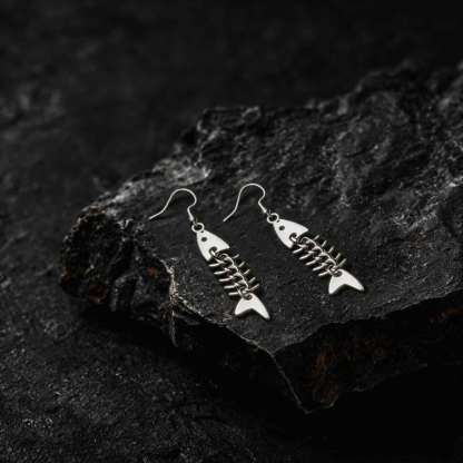 Fish Bone Earrings