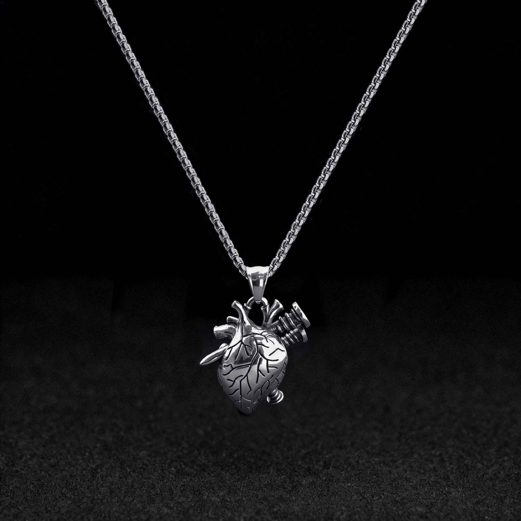 Anatomical Heart Necklace
