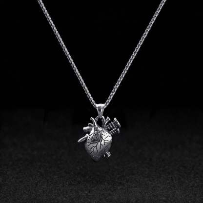 Anatomical Heart Necklace