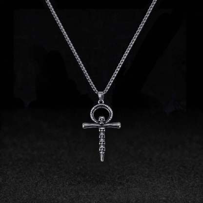 Skull Cross Necklace