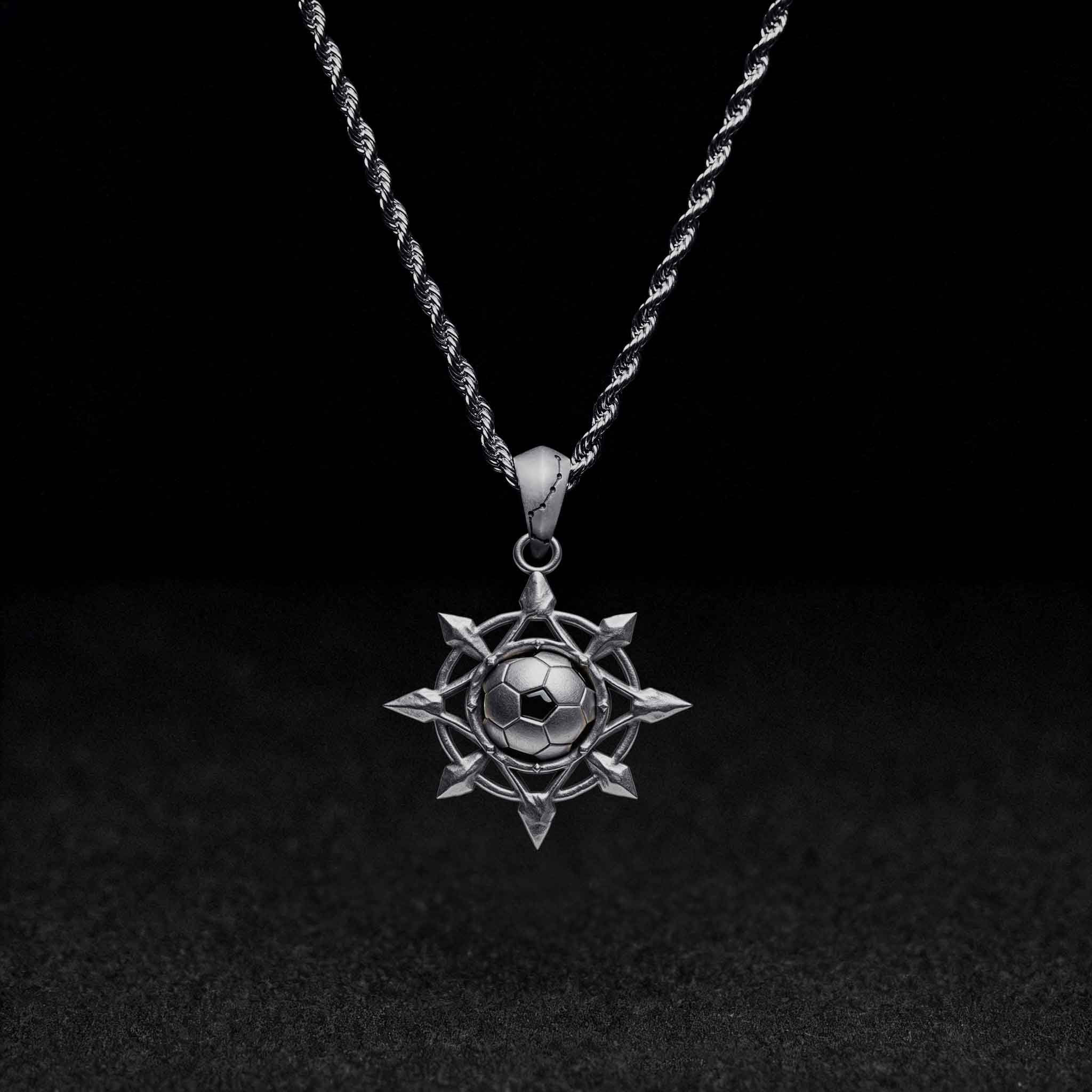 Goal Compass Pendant Necklace