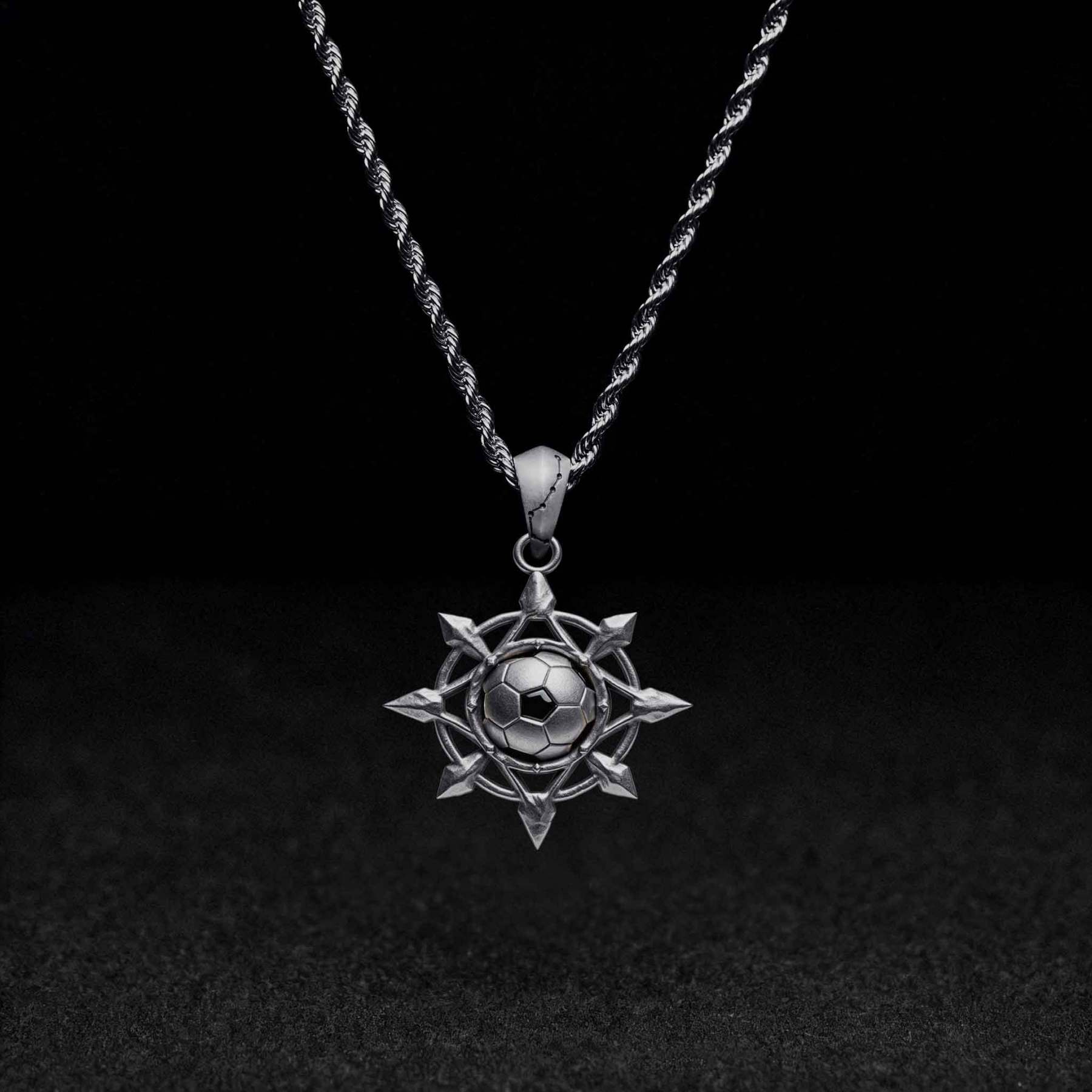 Goal Compass Pendant Necklace