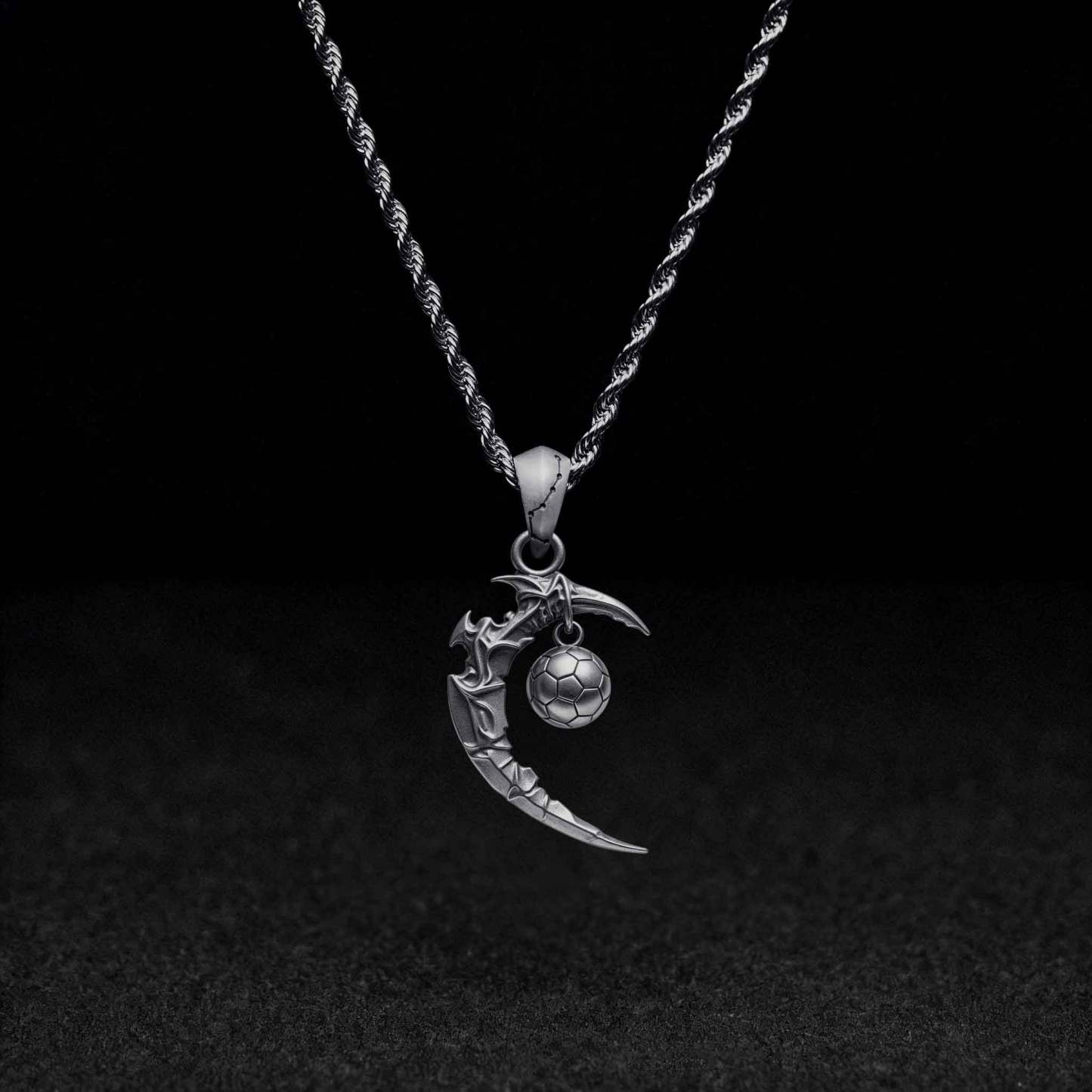 Reaper’s Soccer Blade Necklace